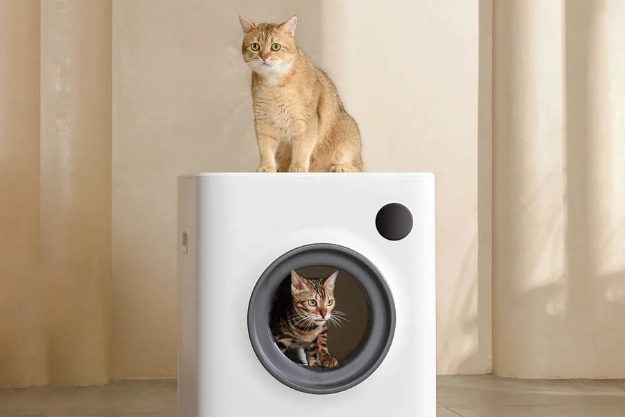 automatic kitty litter cleaner