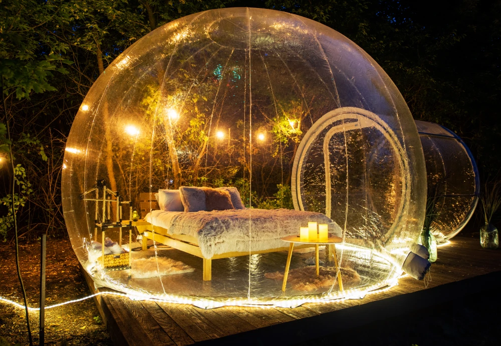 tent bubble room